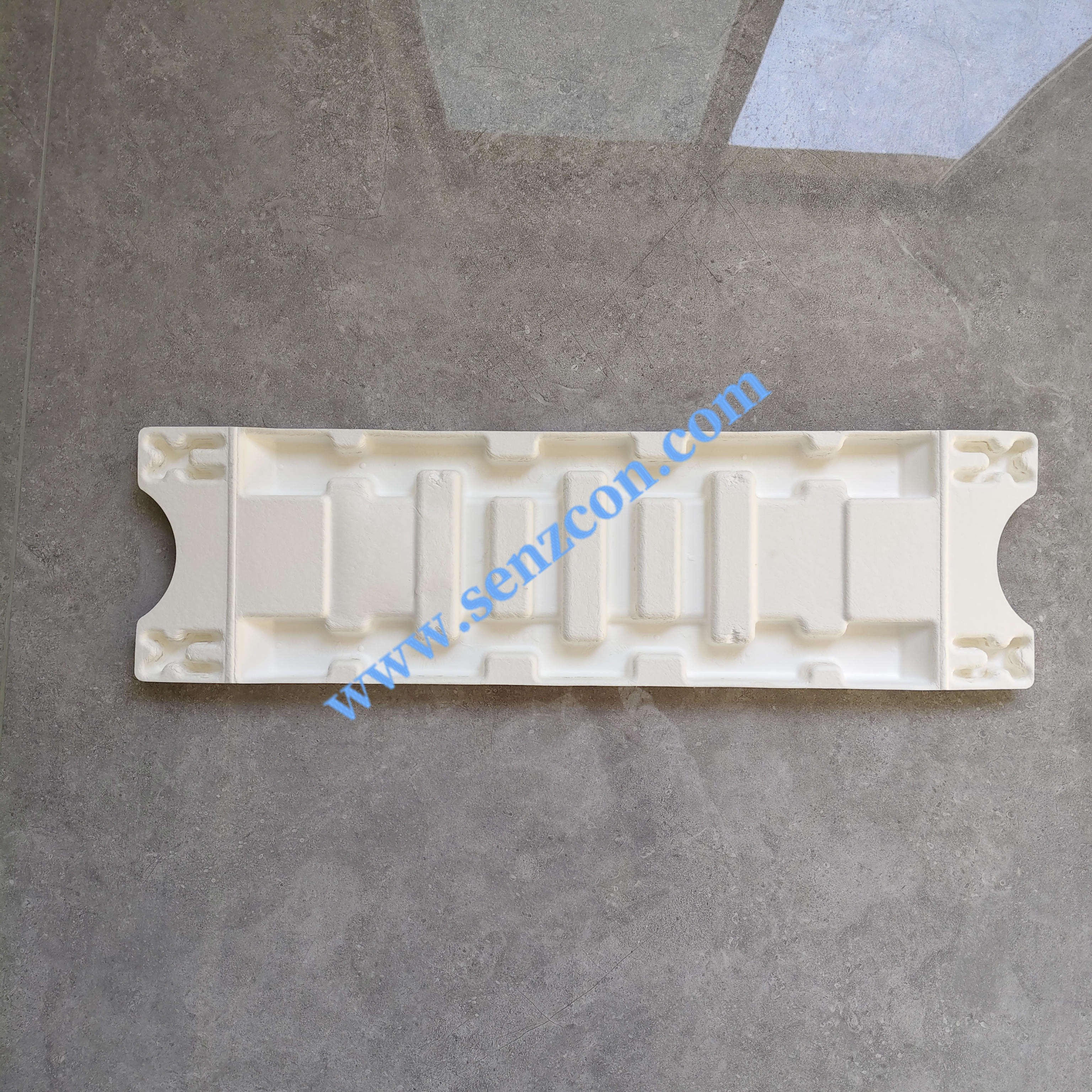 Direct factory supply for customized eco-friendly corrugated pulp molded packaging linings for small household appliances, which are shockproof and