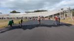 Rubber Synthetic Prefabricated Running Track Tartan Athletic Jogging Flooring