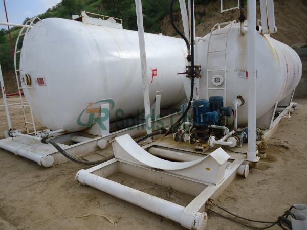 6mm Steel Plate Welding Oil Drilling Diesel Storage Tank Class A Fireproof Rock