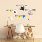 250mm 500mm Magnetic Art Hanging Display System Flexible Magnet Material