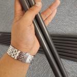 Round Shaped Pultruded Carbon Fiber Tube 6mm * 4mm * 1000mm Pultruded Tube