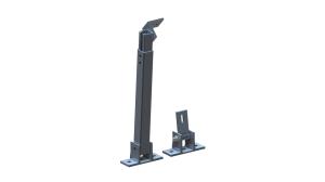 Wholesale Tilt Leg Adjustable Metal Roof Solar Mounting System Aluminum Corrugated from china suppliers