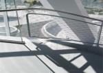 Balustrade Infill Stainless Steel Wire Rope Mesh SUS304 SS316 Anti Corrosion