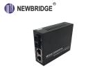 10/100M optic Media Converter Dual Fiber Single mode with 2 RJ45 ports IP switch