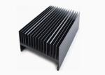 High Power Audio Heat Sink Extrusion Profiles in Aluminum with Mill Finished