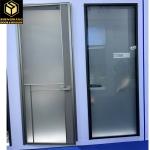 Waterproof Secure Locking Stainless Steel Swing Door Kitchen Left Hand Swing