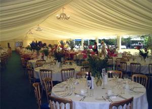 Wholesale Customized Advertising Outdoor Wedding Tents with White PVC Wall from china suppliers