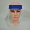 Buy cheap Disposable Safety Visor Face Shield Comfortable Fit For Public Area Protection from wholesalers