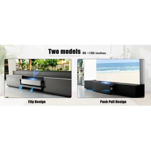 OEM TV Cabinet Stand Projector Sliding Module Electric For Ultra Short Throw Projector Motorized TV Cabinet