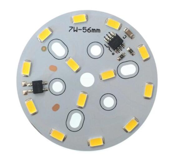 White Soldermask Aluminum PCB Board 1.0W Thermal Conductivity Metal Core 1.6mm
