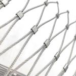 Durable Knotted Stainless Steel Wire Rope Mesh 1mm-3mm