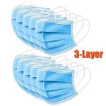 Health Protective 3 Ply Non Woven Face Mask dustproof For Blocking Dust Air