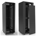 LE Server Data Rack Network Floor Standing Glass Front Door