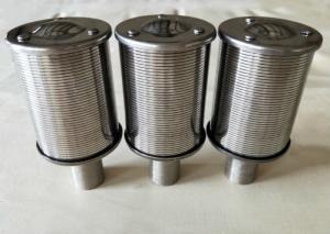Wholesale Johnson Wedge Wire Screen Nozzle Anti Aging For Water / Oil Filter from china suppliers