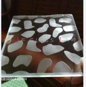 Wholesale Flat Acid Etched EN12150-1 5MM Shower Enclosure Glass from china suppliers
