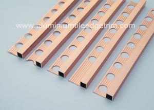 Wholesale Durable 10mm Metal Square Edge Tile Trim For Counter Top Or Window Sill from china suppliers