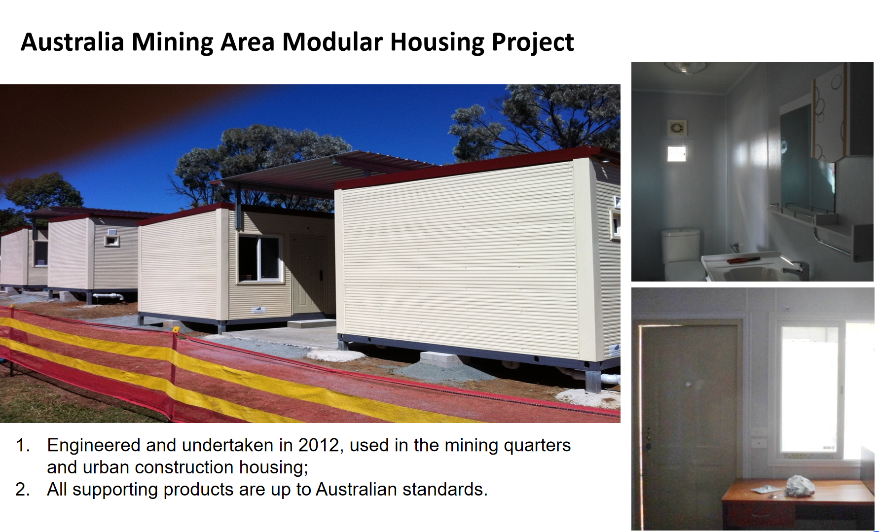 Galvanized Steel Prefabricated Container House with Glass Wool Panels