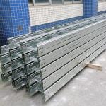 Customizable Heavy Duty Steel Cable Tray Industrial With Wall Mount Slot Type