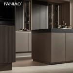 Direct Wholesale Modern Modular Melamine Cabinets Flat Panel Full Overlay