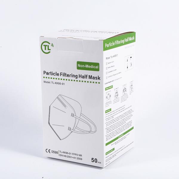 FFP2 CE Face Masks wholesale Protective Mask KN95 Disposable Earloop Filter FFP2