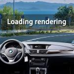Android Car Stereo Radio Fascia DVD Player Panel Frame for BMW X1 2010-2015 12