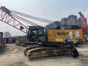Wholesale Yellow and Red SCC600A-6 Crawler Crane 60 Tons for Your Construction from china suppliers
