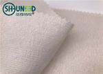 Eco - Friendly Soft Woven Interlining Fabric / Wool Interlining Fabric For Bag