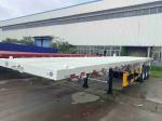 CIMC Second hand 3-Axle Flatbed Skeleton Semi-Trailer
