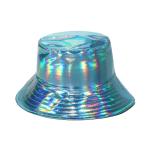 Hip Hop Laser PU Fisherman Hats Are Used For Stage Performances