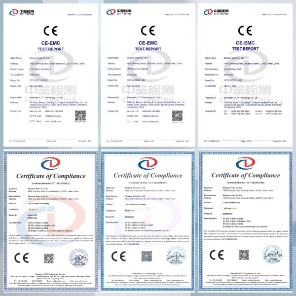 Bluesun Battery 12v Lithium Battery 400ah 300ah 200ah 48v Low Voltage Battery Pack Stacked Use