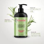 Deep Moisture Rosemary Mint Shampoo for Anti-Frizz and Hair-Loss Prevention in