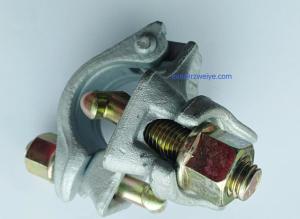 Wholesale Gerüstkoppler drop forged scaffold double coupler M14 tbolt 81mm flange nut 19/22mm from china suppliers