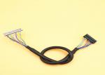 2*10 Pin Dupont LVDS Cable Assembly , Hirose Housing LED To LCD Converter Cable