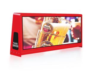 Wholesale P2.5 5000nit SMD1415 Taxi Top LED Display Waterproof Cabinet 960x320 from china suppliers