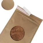 Cellular Shaped Kraft Corrugated Envelopes Padded Honeycomb Paper For Shipping