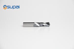 Wholesale Wear Resistance CNC Milling Drill / Solid Carbide Drills Twist Drills For Steel from china suppliers