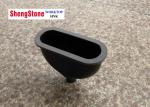 Laboratory Fume Hood Parts Black Color Corrosion Resistance PP Cup Sinks