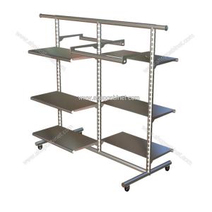Wholesale garment promotional display rack,inner clothes display shelf, bookstore shelf display from china suppliers
