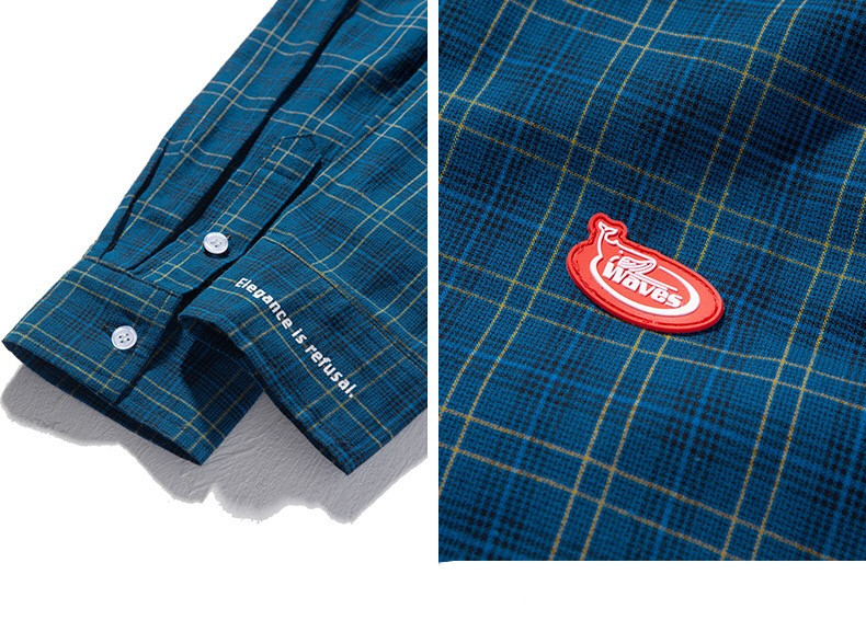 Quilted Flannel Check Men Shirts