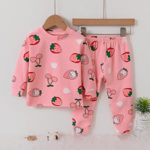 Wholesale Children Soft Night Suit Winter Pyjama Set No Itching For 80cm - 170cm Height from china suppliers