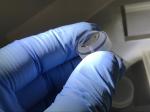 5mm Thickness Custom Sapphire Glass With Hole For Equipment Assembly Part
