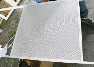 Wholesale Perforated Lay on Suspended Metal Ceiling with White Tee Bar Installation from china suppliers
