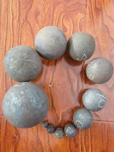 Wholesale 20-150mm Polishing Forged Grinding Balls HRC55 Impact Value ≥12J/Cm2 from china suppliers