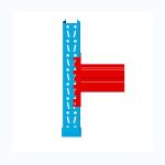 Muti Tier Rack Selective 1000KG-4500KG Warehouse Storage Shelves