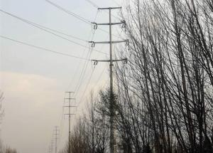Wholesale 10KV Metal Power Line Towers , Double Circuit Electric Transmission Tower from china suppliers