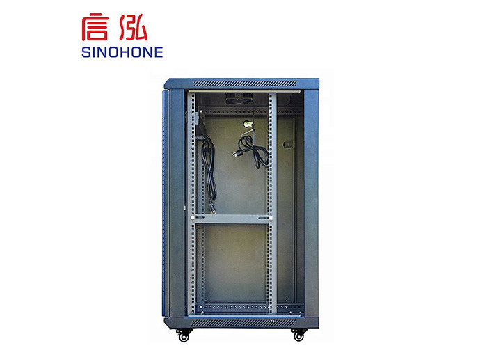 Reliability Fiber Optic Cabinet Welded Steel Frame For Wide Area Network