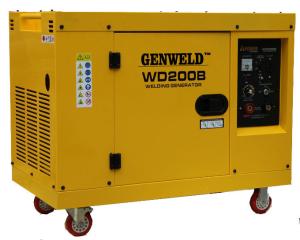 Wholesale WD200B 200A Silent Diesel Welder Generator from china suppliers