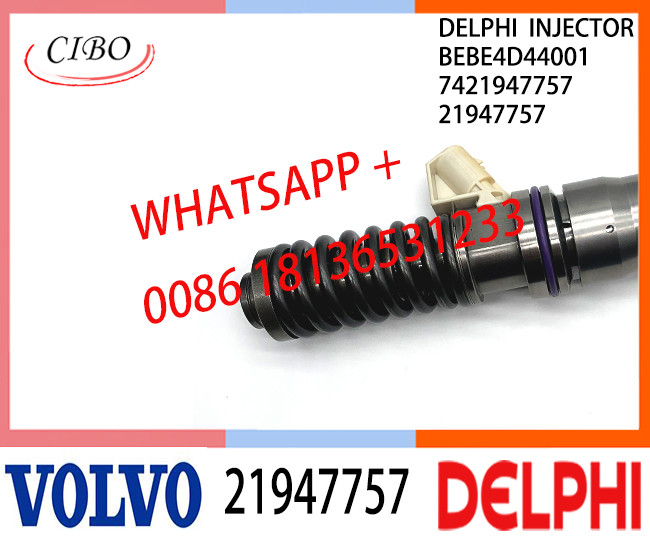 21947757 BEBE4D44001 Fuel engine Diesel Injector 21947757 BEBE4D44001 7421947757 E3.18 for REN-AULTT 11LTR EURO3 LO