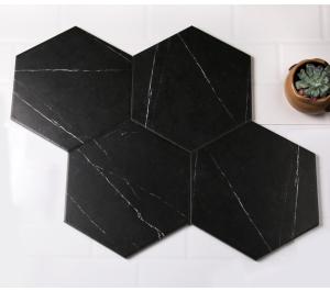 Wholesale Hexagon Matte Finished Anti Slip 20*23cm Bathroom Ceramic Tile from china suppliers