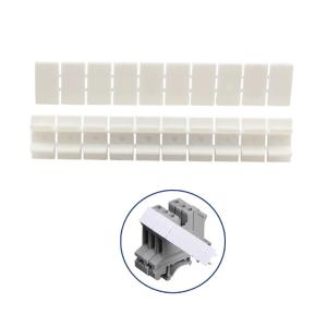 Wholesale ZB6 UK2.5B UK5N Din Rail Terminal Blocks Blank Maker Strips from china suppliers